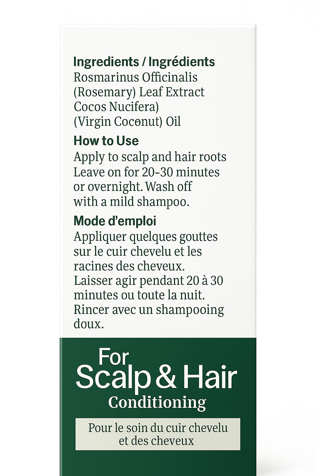 LIORA Essentials 100% Natural Rosemary Hair Oil-100ml